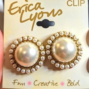 Erica Lyons Clip On Earrings